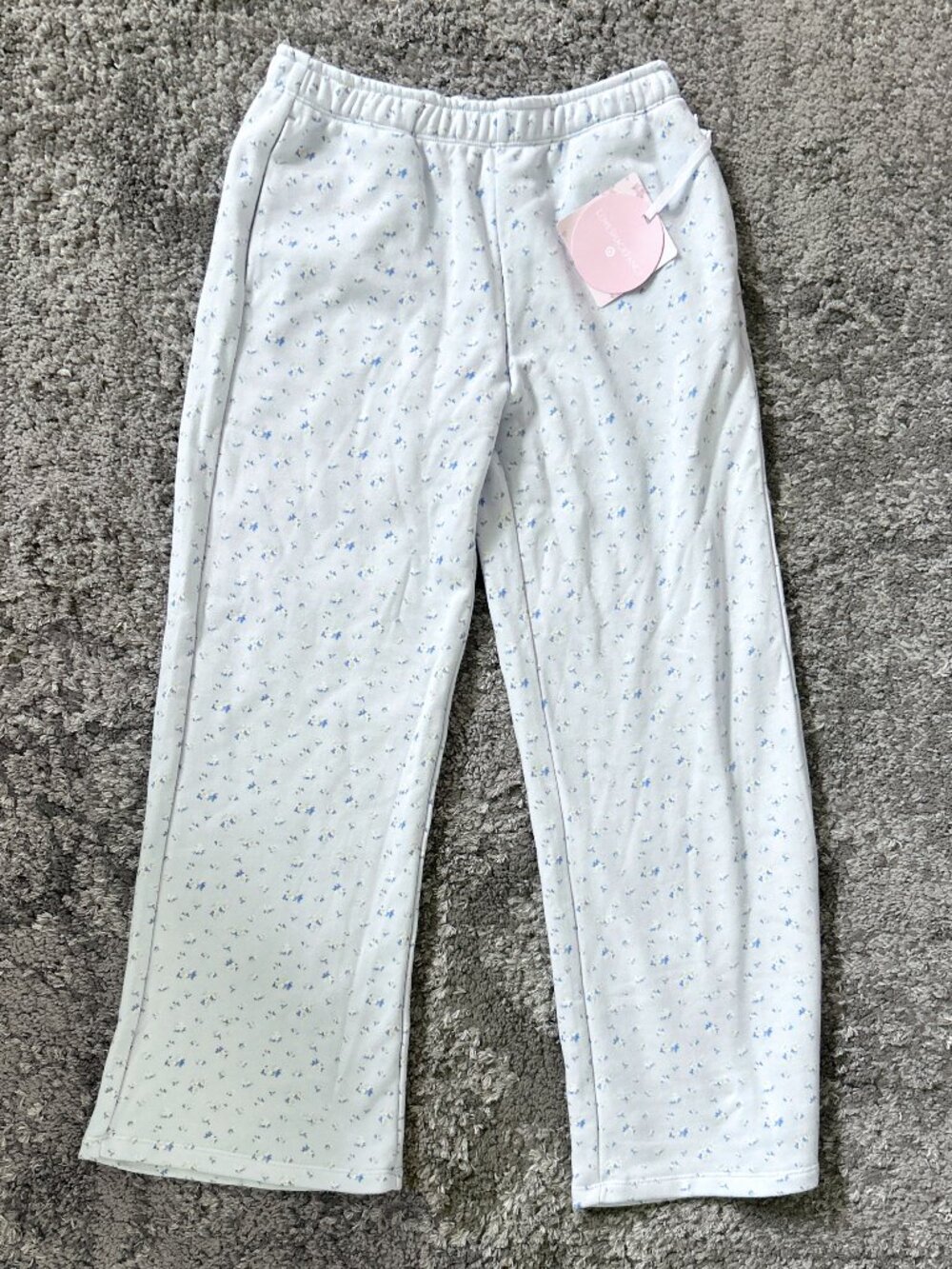 Love Shack Fancy Target Blue Sweatpants XL